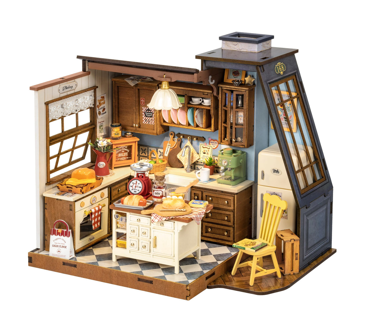 Rolife Backküche DIY Miniaturhaus