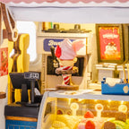 Rolife Beverly's Eiscreme-Wagen 3D Holzpuzzle