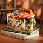 Rolife Eck-Buchhandlung DIY Miniaturhaus