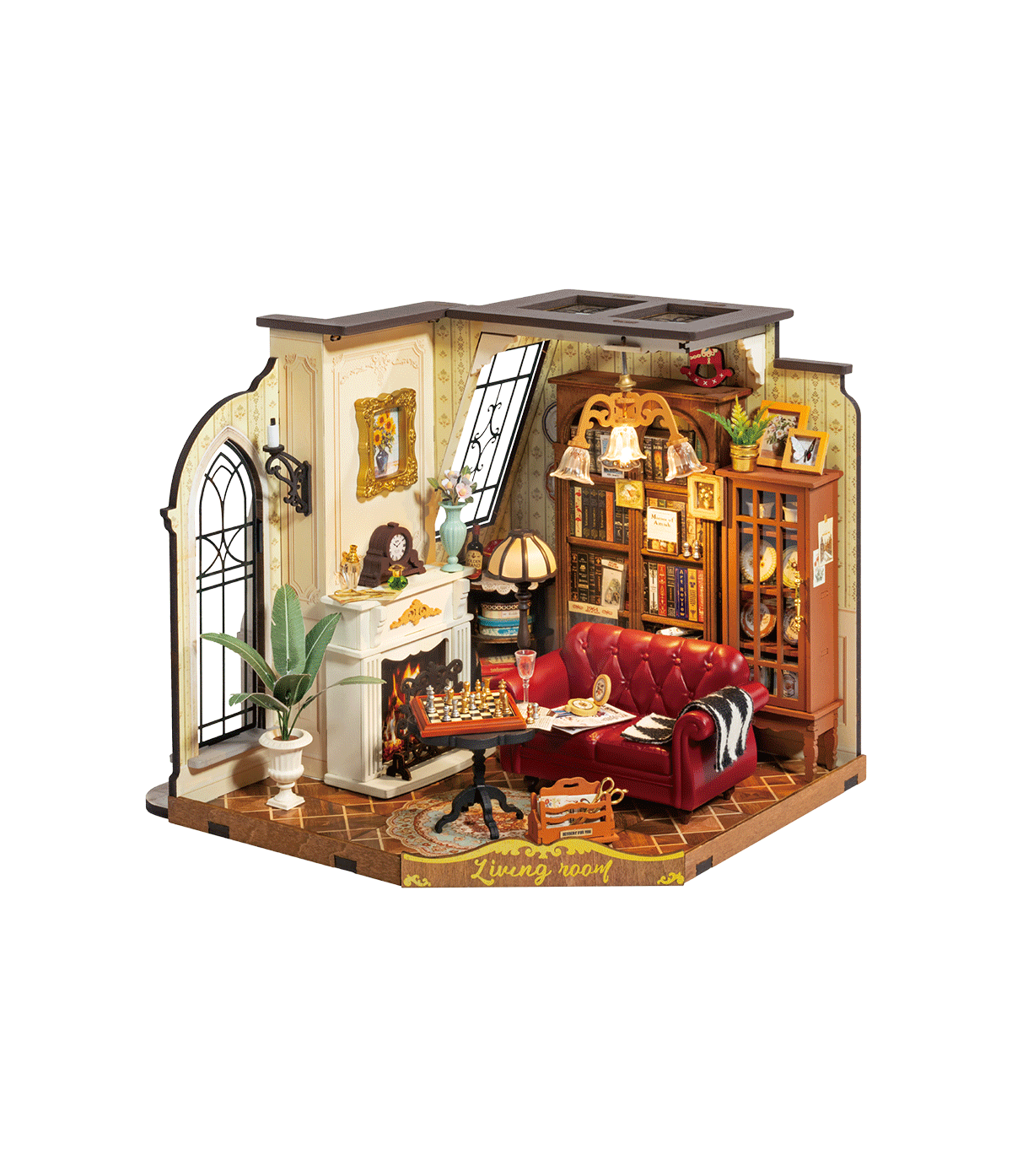 Rolife Catherines Wohnzimmer DIY Miniaturhaus