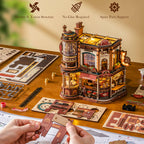 ROKR Traum Kaffeefabrik Spieluhr Holz 3D Puzzle