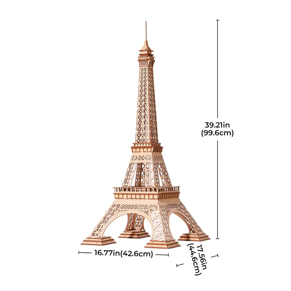 Rolife Eiffelturm Plus 3D-Holzpuzzle
