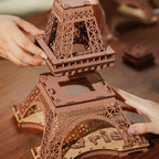 Rolife Nacht des Eiffelturms 3D-Holzpuzzle