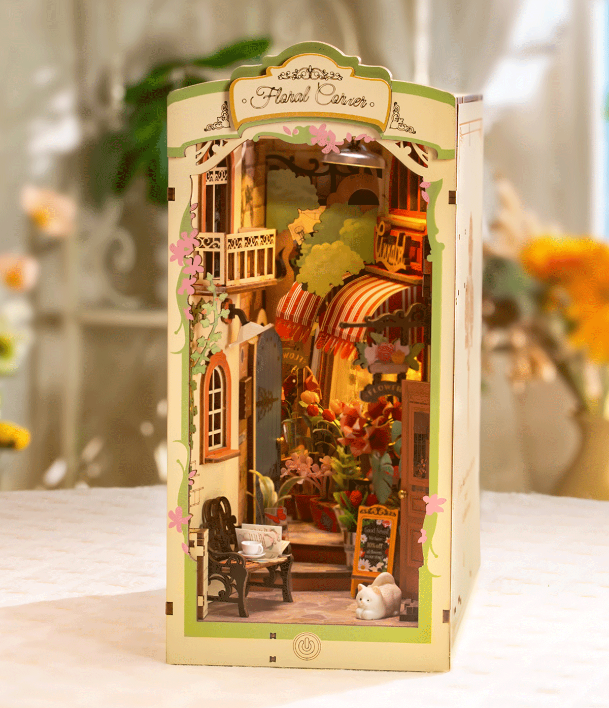 Rolife Floral Corner DIY-Bücherregal