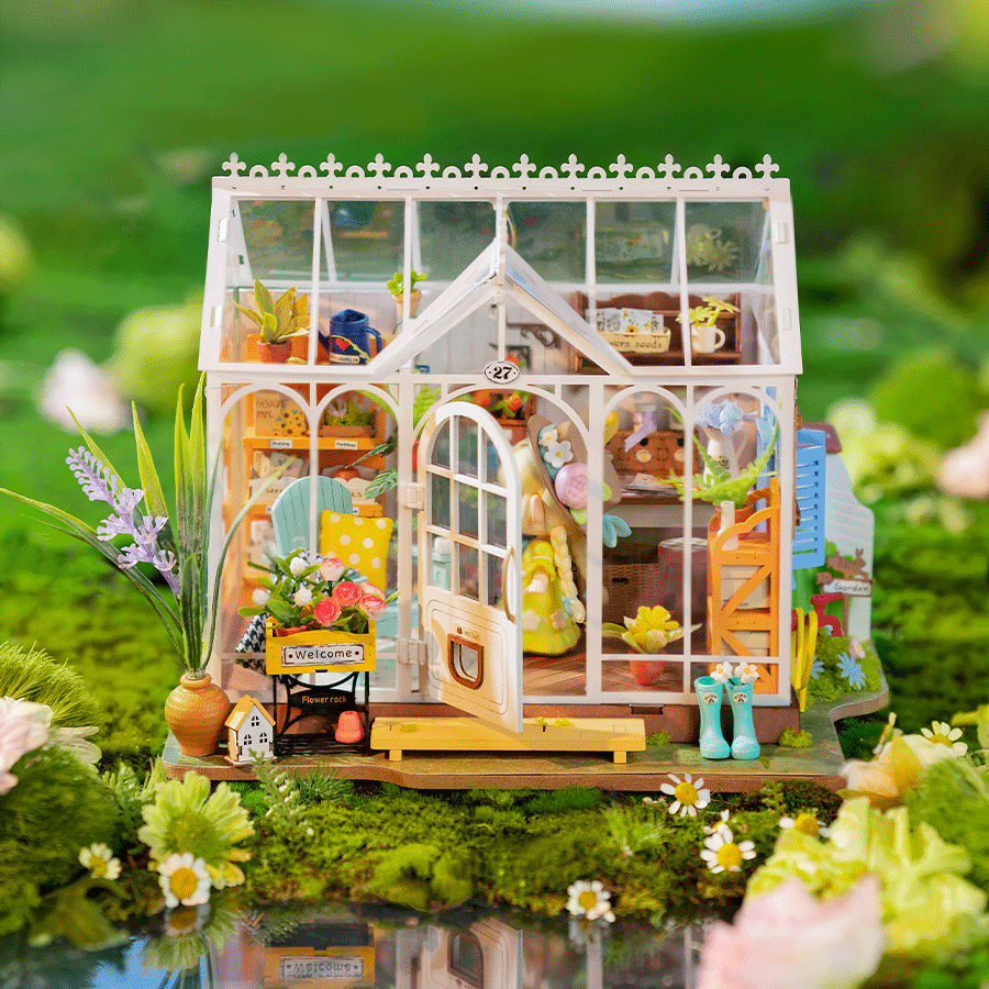 Rolife Dreamy Garden House DIY Miniaturhaus
