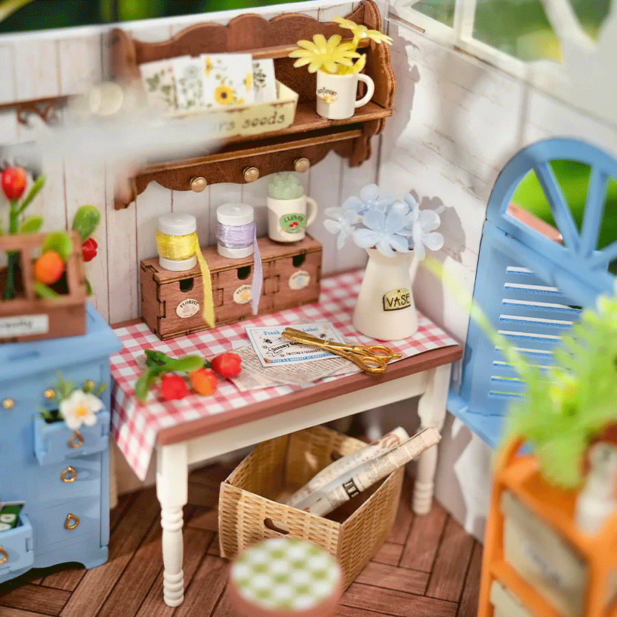 Rolife Dreamy Garden House DIY Miniaturhaus
