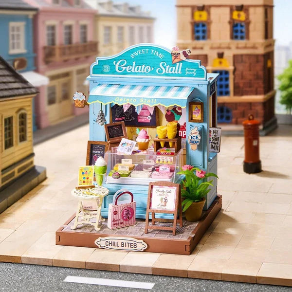 Rolife Gelato-Stand Miniatur-DIY-Haus