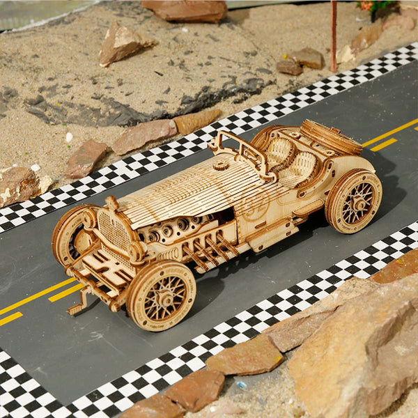 ROKR Grand Prix Rennwagen Modellbausatz 3D