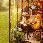 Rolife Holiday Cafe DIY Bücherregal-Einsatz