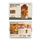 Rolife Weihnachtliches Indoor-Szenen Book Nook