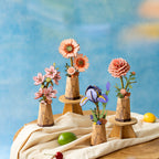 Rowood Holzblume 3D Holzpuzzle Violette Iris