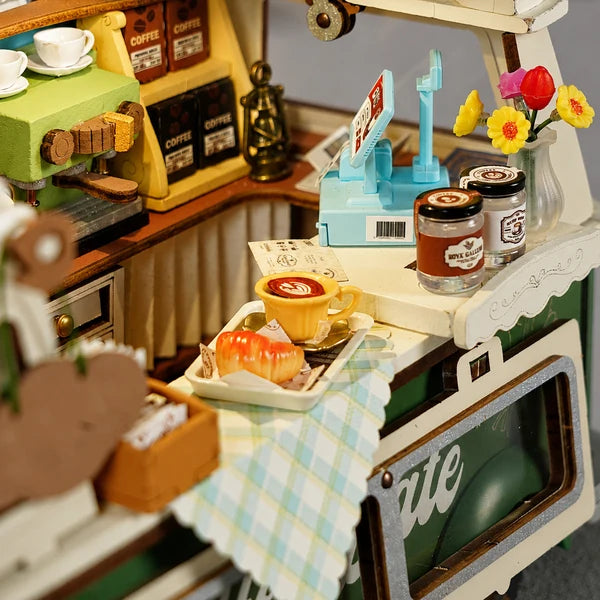 Rolife Leo's Coffee Truck 3D Holzpuzzle
