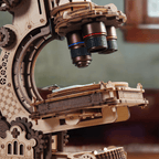 ROKR Mikroskop Mechanisches 3D-Holzpuzzle