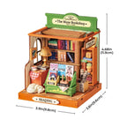 Rolife The Muse Buchhandlung DIY Miniaturhaus