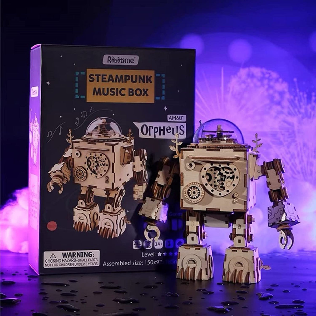ROKR Roboter Orpheus 3D Holzpuzzle