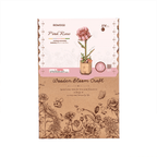 Rowood Holzblume 3D Holzpuzzle Pinke Rose
