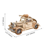 Rolife Vintage Auto 3D Holzpuzzle
