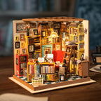 Rolife Sam's Studierzimmer-Bibliothek DIY Miniaturhaus