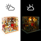 Rolife Sam's Studierzimmer-Bibliothek DIY Miniaturhaus