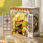 Rolife Secret Bloomy Nook DIY-Bücherregal-Einsatz