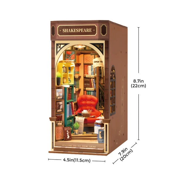 Rolife DIY-Bücherregal "Buchhandlung"