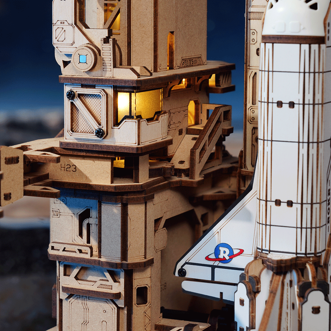 ROKR Space Shuttle 3D Holzpuzzle