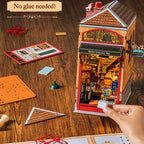 Rolife Wisdom Stationery Shop DIY Book Nook
