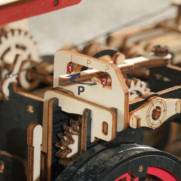 ROKR Dampfmaschine Mechanisches 3D-Holzpuzzle