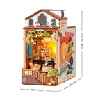 Rolife Sunset Isle DIY-Bücherregal-Einsatz