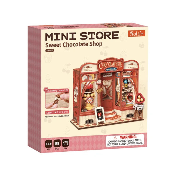 Rolife Sweet Chocolate Shop DIY Miniaturhaus