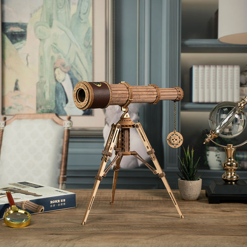 ROKR Monokulares Teleskop 3D Holzpuzzle