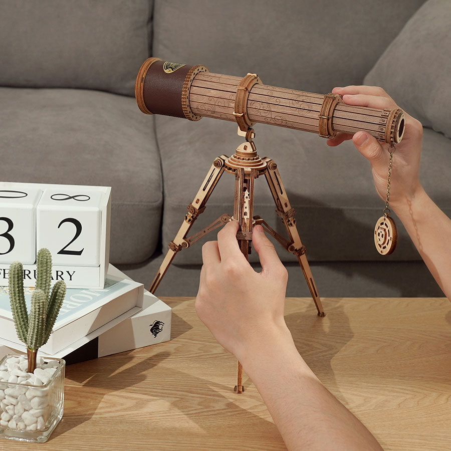 ROKR Monokulares Teleskop 3D Holzpuzzle