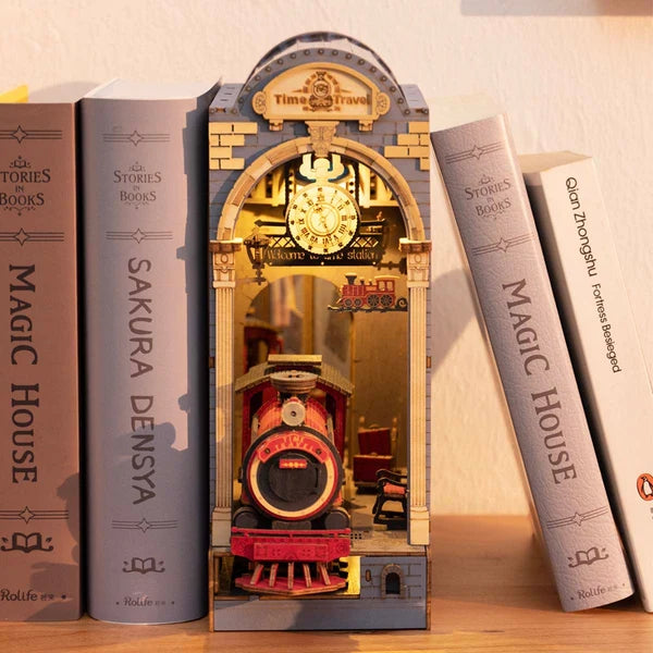 Rolife Time Travel DIY-Bücherregaleinschub