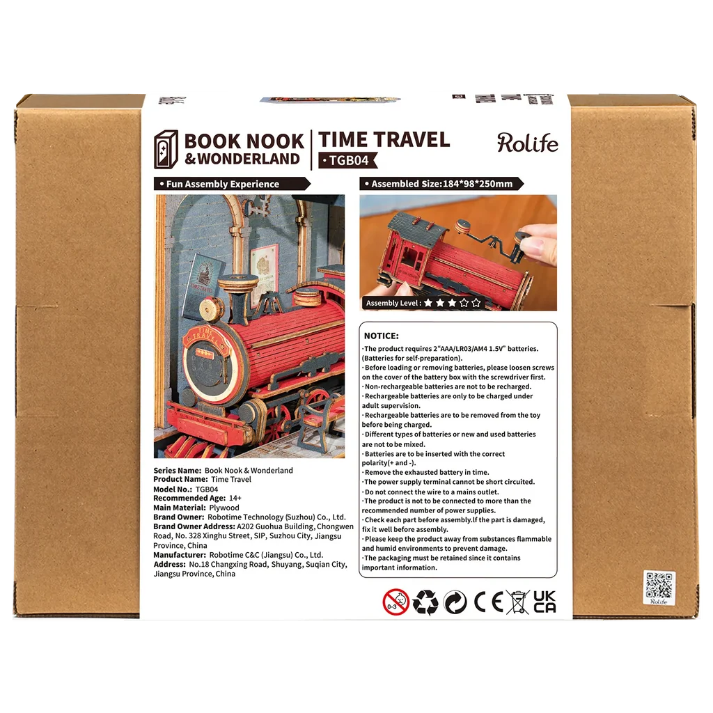 Rolife Time Travel DIY-Bücherregaleinschub