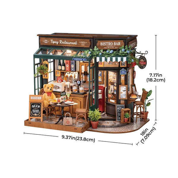 Rolife DIY Miniaturhaus "Tipsy Restaurant"
