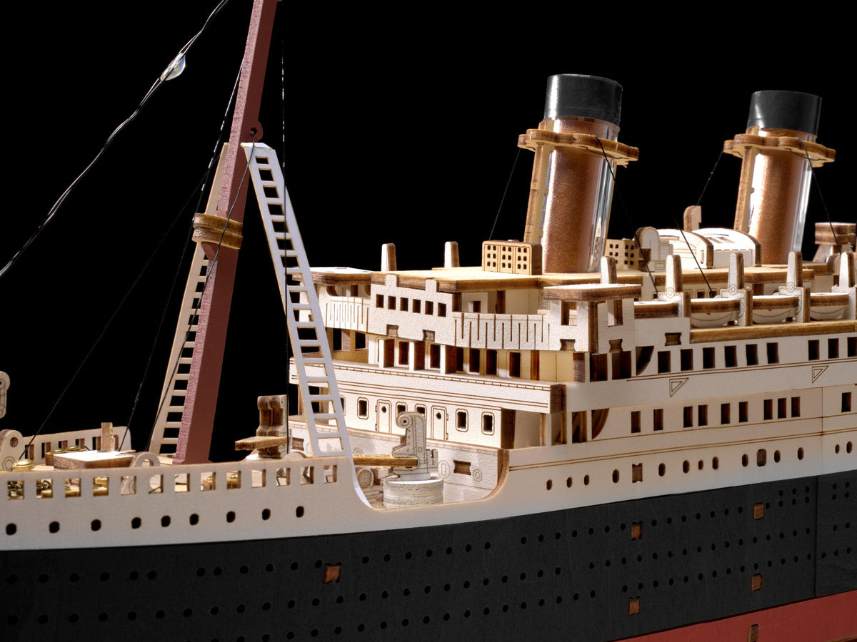 Rolife 1912·Ewiger Atlantikreisender 3D-Holzpuzzle
