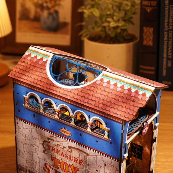 Rolife Schatzspielzeugladen DIY Bücherregaleinsatz