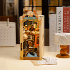 Rolife Romantisches Venedig DIY-Bücherregaleinsatz